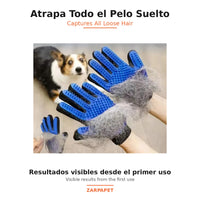 Guante Quitapelos Suave para Mascotas y Tejidos Delicados Gatos y Perros